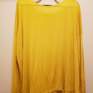 Yellow piko top